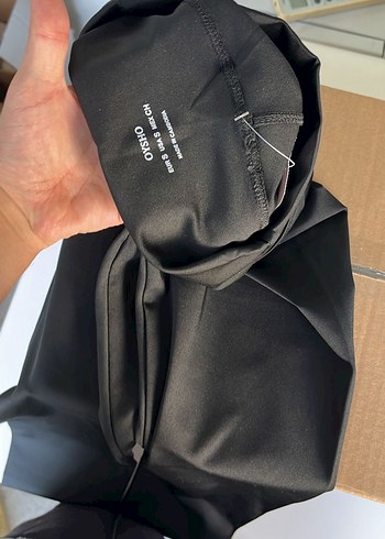 Siyah Kadın Spor Tayt - Dar Kesim - Görsel 6