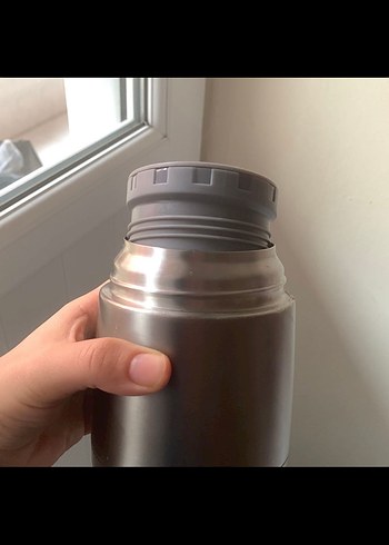 Gri Çocuk Termosu - Görsel 3