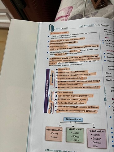  Beden Renk benim hocam tyt biyoloji konu anlatimi ve test kitabi