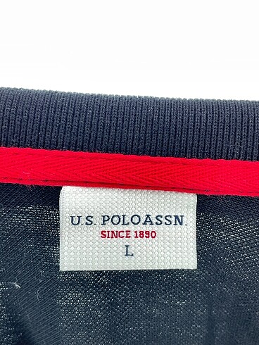 l Beden siyah Renk U.S Polo Assn. T-shirt %70 İndirimli.