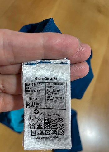 Decatlon erkek bebek mayo - Görsel 6