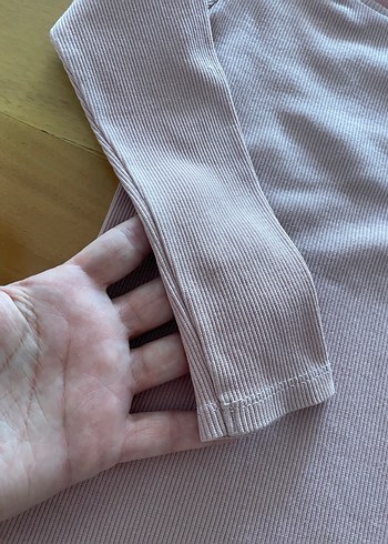 Kız Çocuk Uzun Kollu pembe bluz - Görsel 3