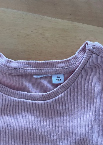 Kız Çocuk Uzun Kollu pembe bluz - Görsel 2