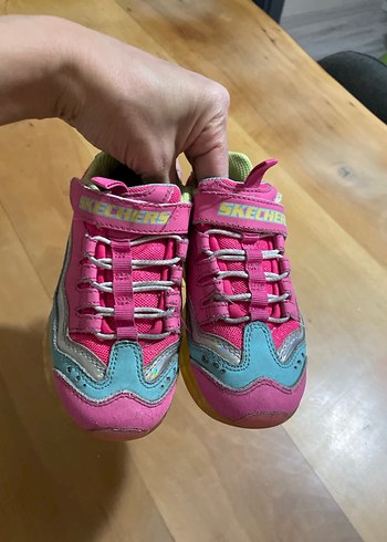 Skechers pembe kız ayakkabı - Görsel 8