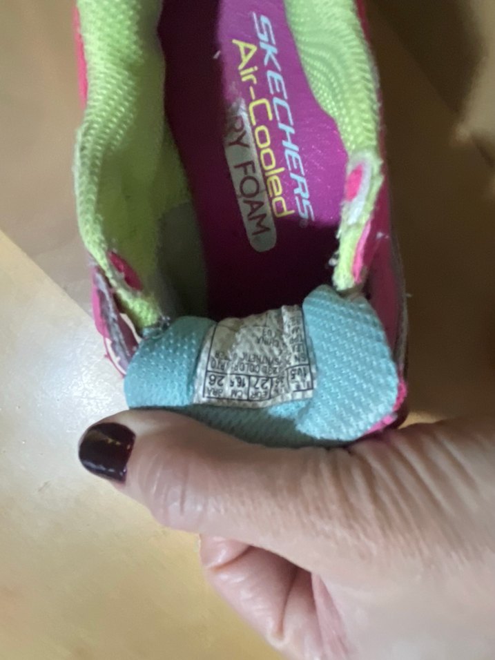 Skechers pembe kız ayakkabı - Görsel 4