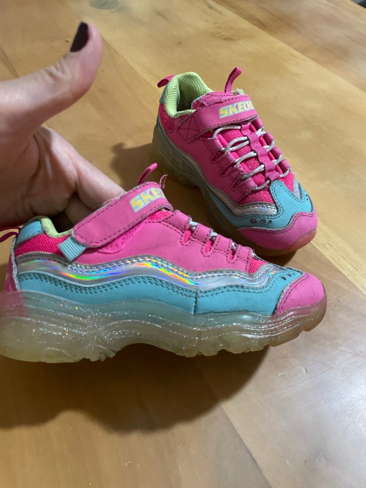 Skechers pembe kız ayakkabı - Görsel 2