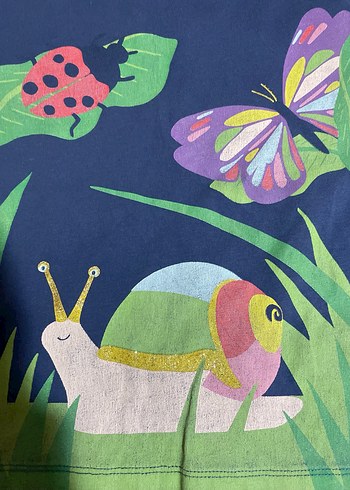 Kız Çocuk Uzun Kollu Baskılı Tişörtler - Görsel 3