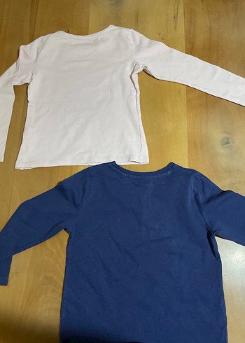 Kız Çocuk Uzun Kollu Baskılı Tişörtler - Görsel 8