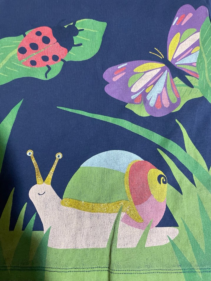 Kız Çocuk Uzun Kollu Baskılı Tişörtler - Görsel 3