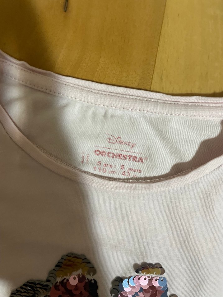 Kız Çocuk Uzun Kollu Baskılı Tişörtler - Görsel 5