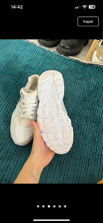 38 Beden beyaz Renk Nike ayakkabı
