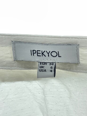 34 Beden beyaz Renk ipekyol Gömlek %70 İndirimli.