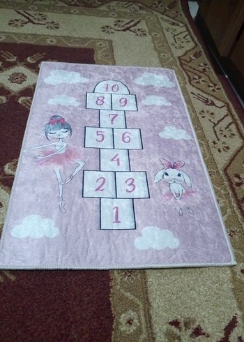 Beden 1 adet Pembe Pastel Çocuk paspasi ölçü 40x60 sıfır