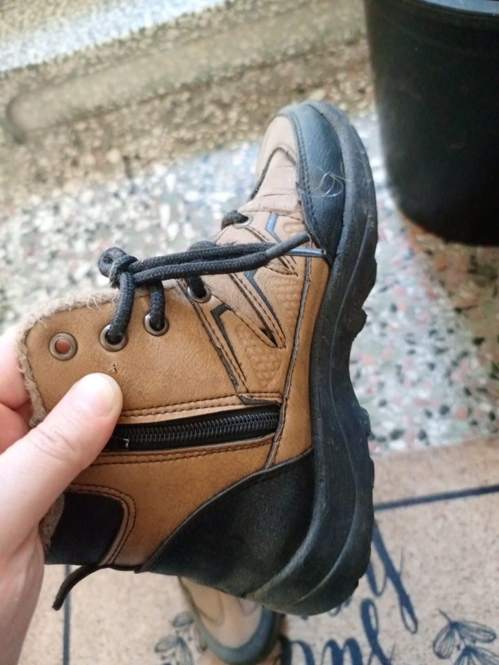 Kürklü Erkek Outdoor Botları Kahverengi siyah 38 no - Görsel 4