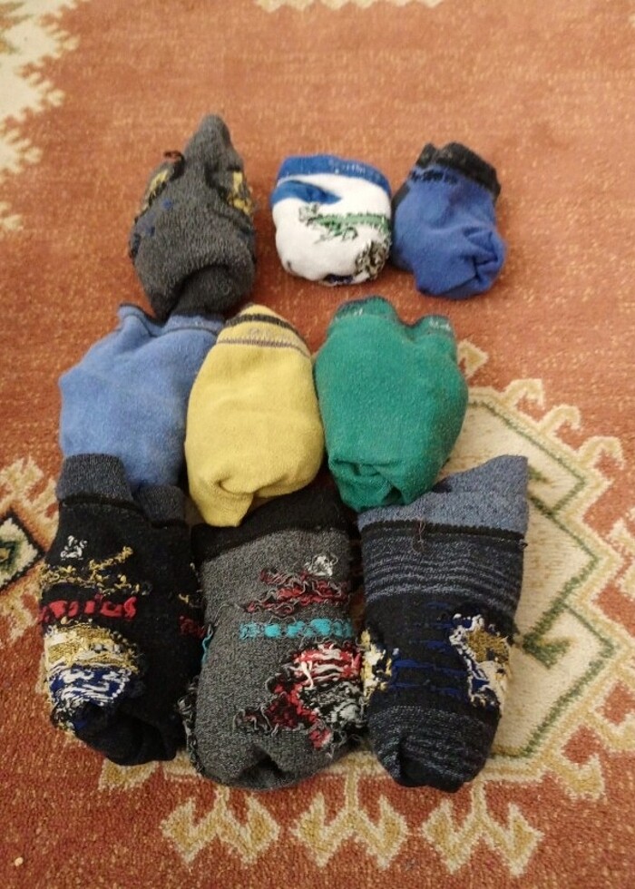 9 yaş karışık soket coraplar - Görsel 3