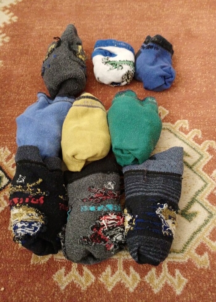 9 yaş karışık soket coraplar - Görsel 4