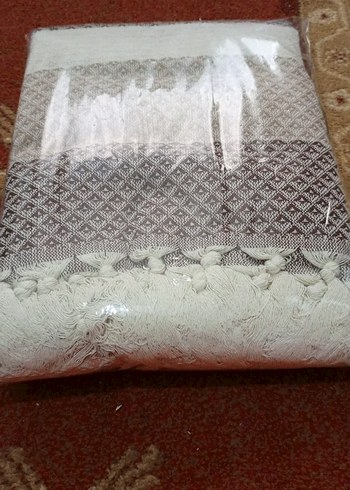 Nakışlı renkli tek kişilik pike ölçü 150x230 sıfır - Görsel 3