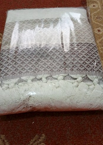 Nakışlı renkli tek kişilik pike ölçü 150x230 sıfır - Görsel 2