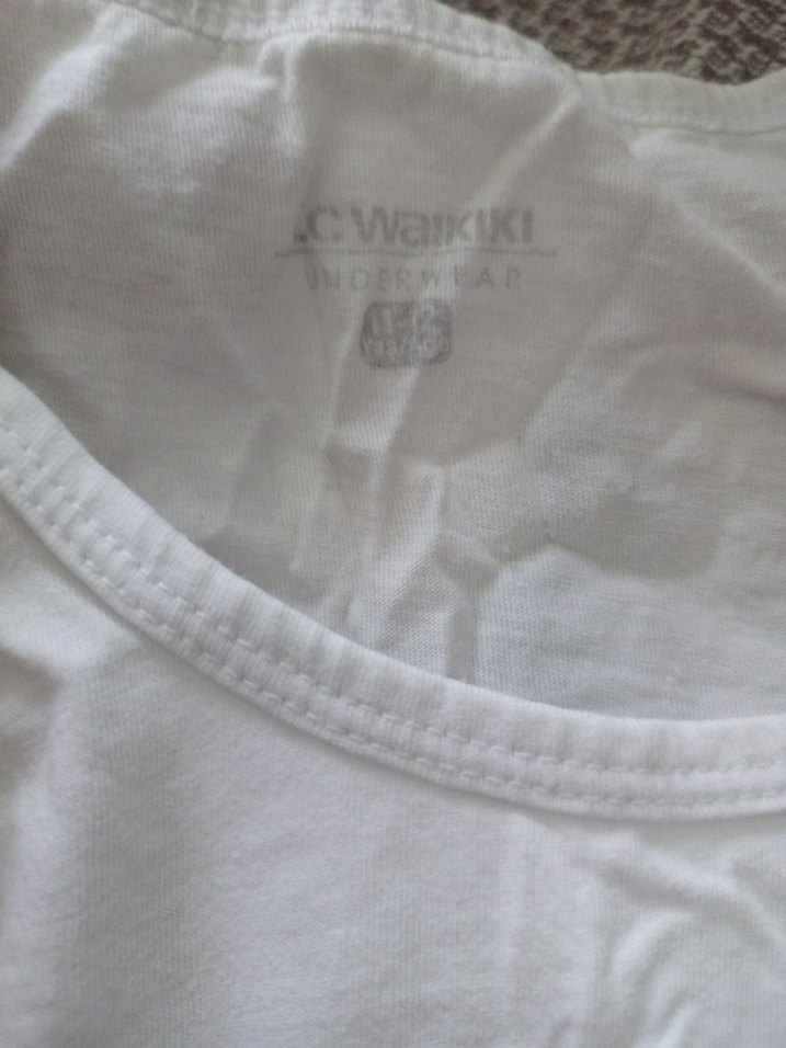 Beyaz erkek Çocuk Atlet takımı - Görsel 4