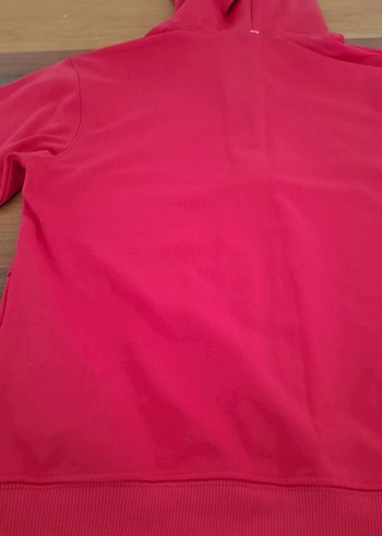 Kız Çocuk Kapüşonlu Fermuarlı Sweatshirt - Görsel 7