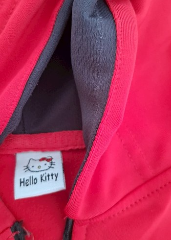 Kız Çocuk Kapüşonlu Fermuarlı Sweatshirt - Görsel 5