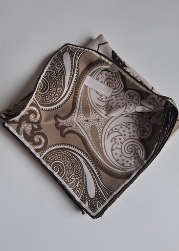 Saten kare Türban - Görsel 4