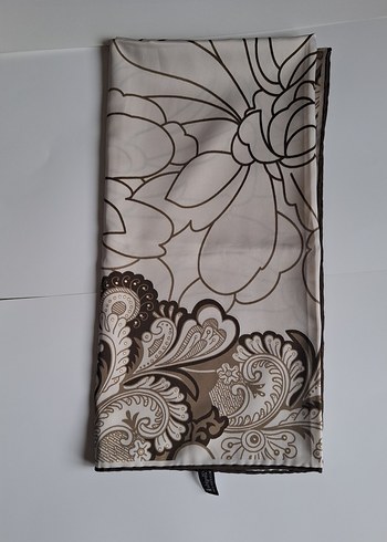 Saten kare Türban - Görsel 5