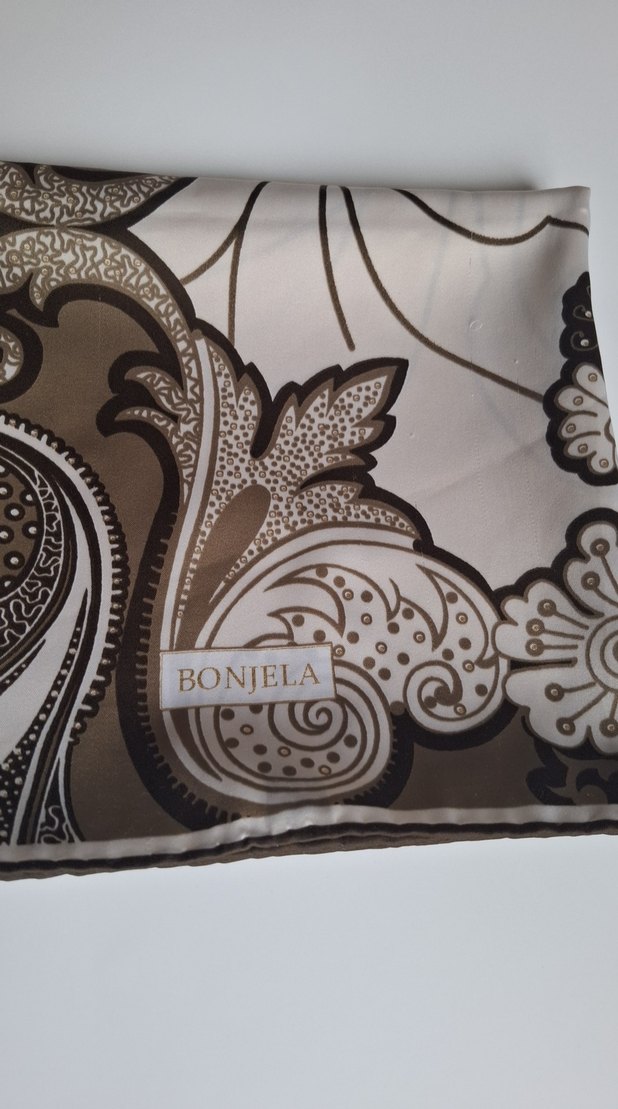 Saten kare Türban - Görsel 3