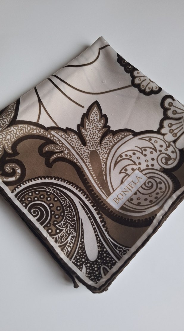 Saten kare Türban - Görsel 2