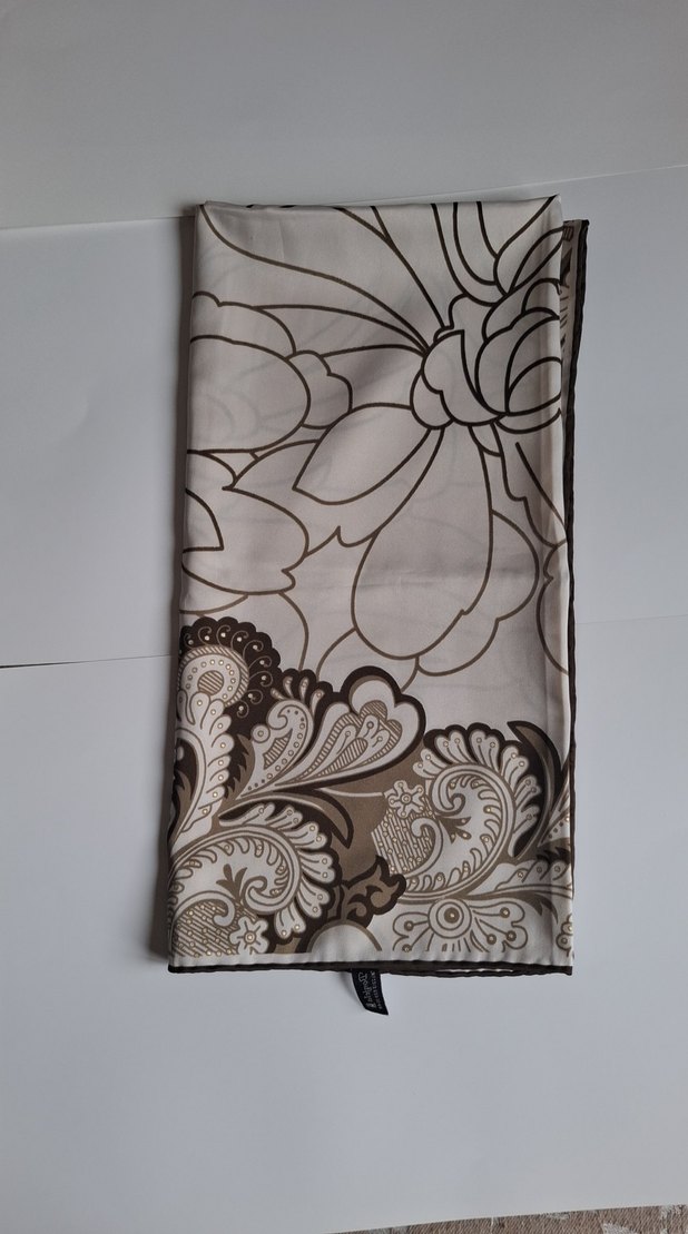 Saten kare Türban - Görsel 5