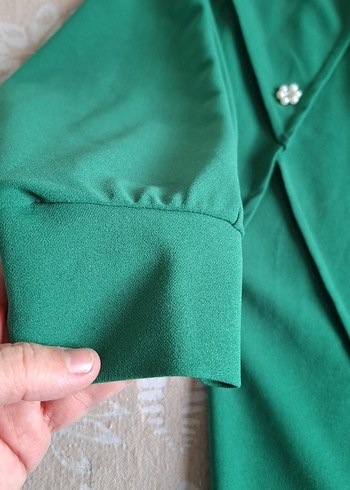 Yeşil Kadın Tunik - Görsel 4