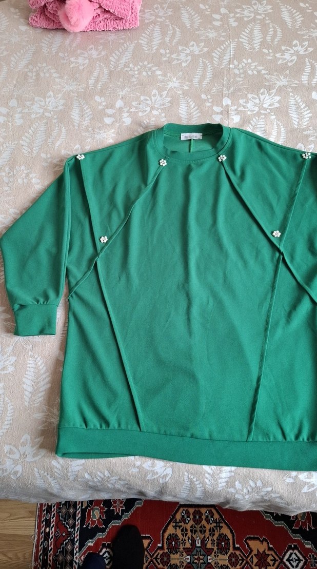 Yeşil Kadın Tunik - Görsel 2