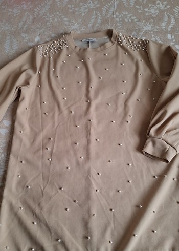 İnci detaylı Tunik - Görsel 7