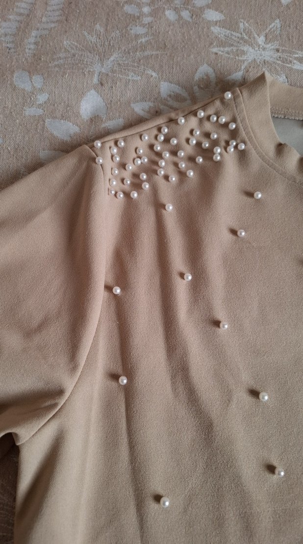 İnci detaylı Tunik - Görsel 3