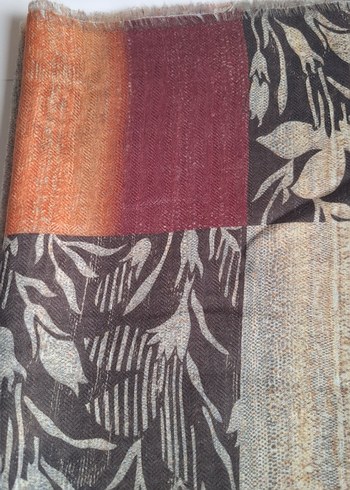 Elit ipek  Desenli Şal - Görsel 4