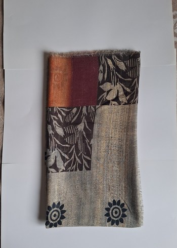 Elit ipek  Desenli Şal - Görsel 2