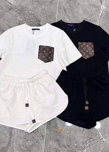 Louis Vuitton Louis Vuitton Şort Tişört Takım