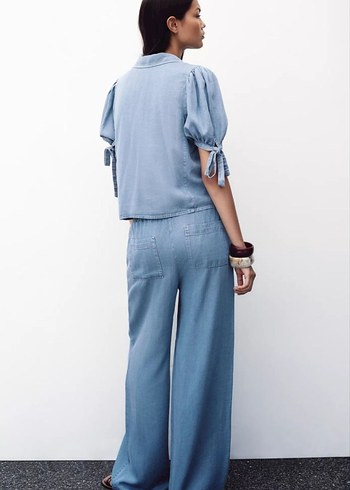 Zara ZARA Denim Takım Kesik Etiket
