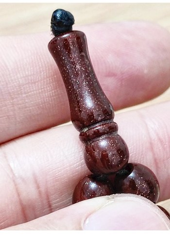 Eski Antika Simli Katalin Tesbih - Görsel 5