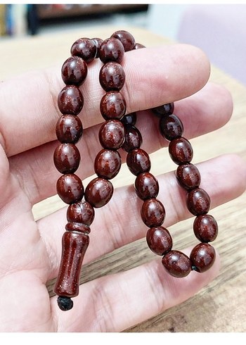 Eski Antika Simli Katalin Tesbih - Görsel 2