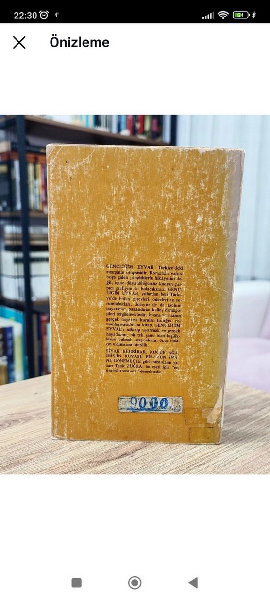 Gençliğim Eyvah - Tarık Buğra 2. Baskı - Görsel 2