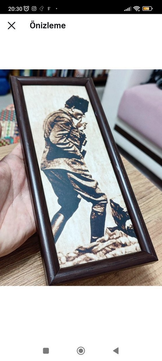 Atatürk Pano Çerçeve - Görsel 3