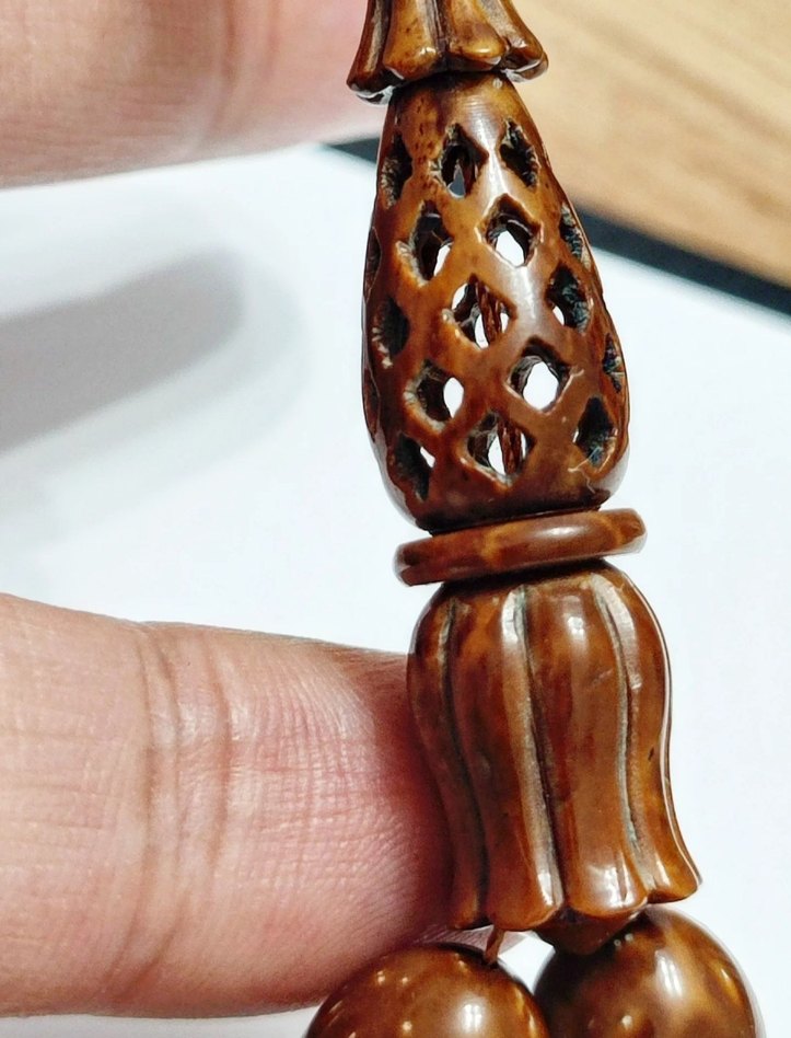 Şeyhmus Payzun Kuka Tesbih Ajur İmame - Görsel 5