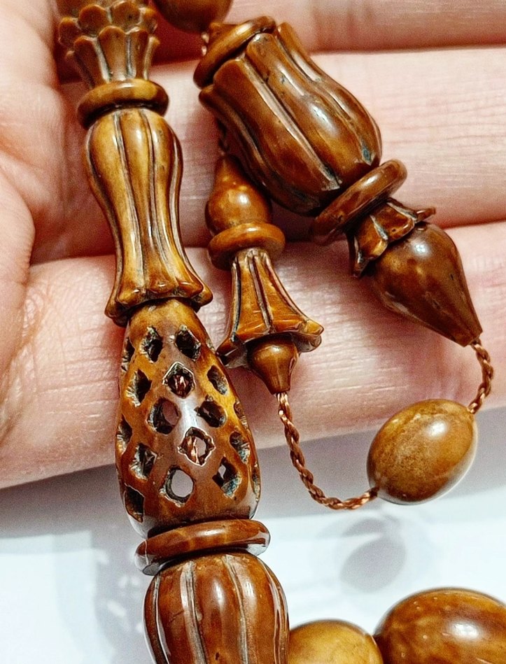 Şeyhmus Payzun Kuka Tesbih Ajur İmame - Görsel 3