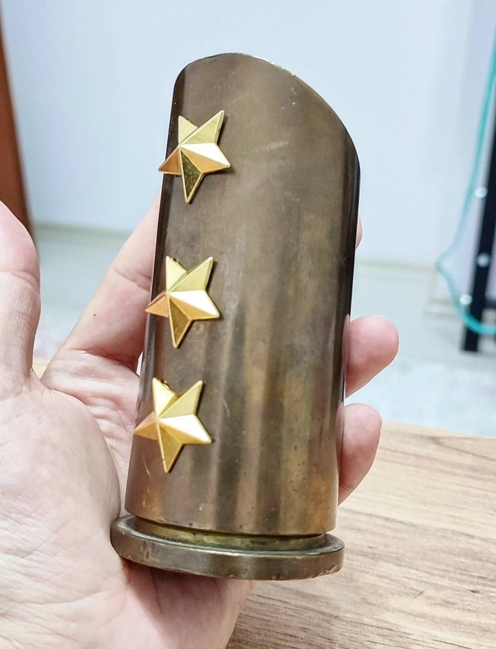 Yüzbaşı Kalemlik Havan Topu Mermisinden - Görsel 5