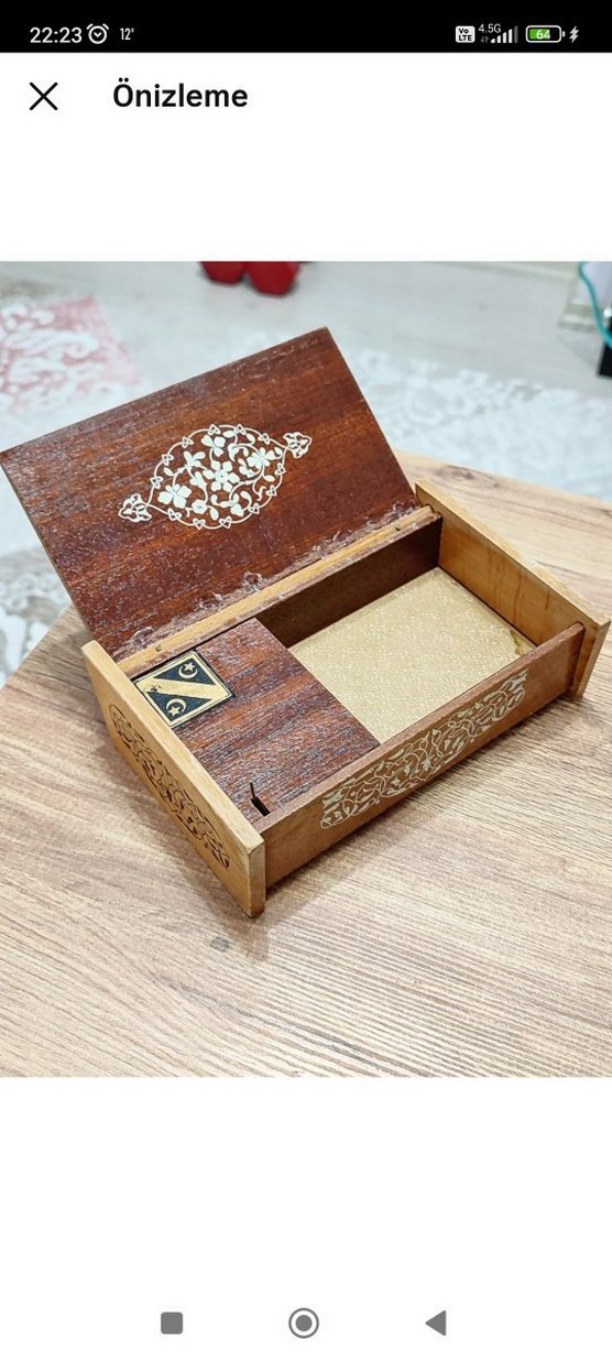 Antika Laternalı Takı Kutusu - Görsel 4