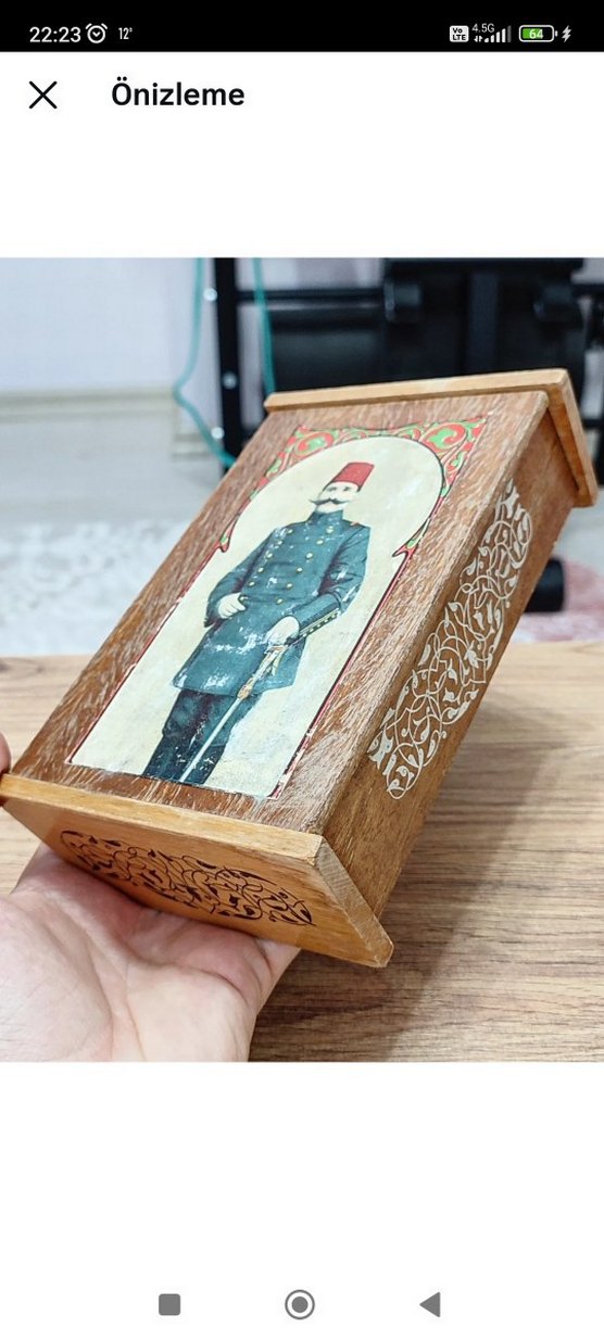 Antika Laternalı Takı Kutusu - Görsel 2