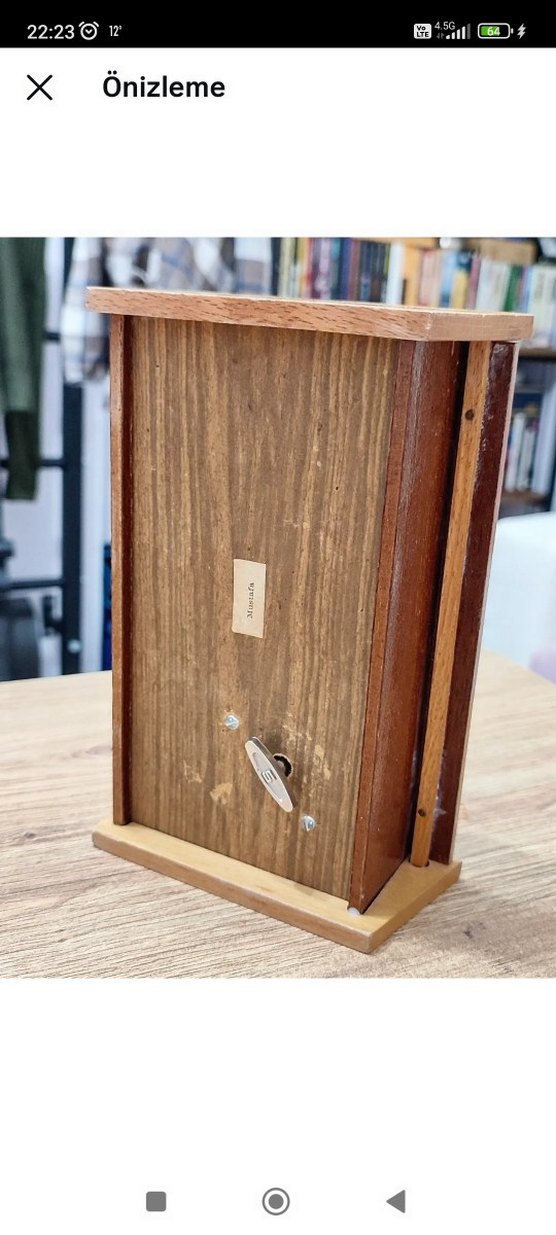 Antika Laternalı Takı Kutusu - Görsel 3