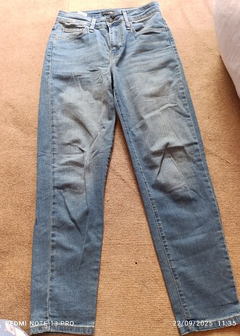 l Beden çeşitli Renk Rahat Kesim Kot Pantolon