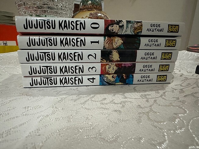 Jujutsu kaisen 0-4.ciltler